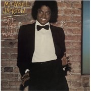 Michael Jackson Off The Wall - Orange labels - EX UK vinyl LP