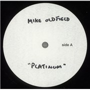 Mike Oldfield Platinum - Test Pressing UK vinyl LP