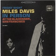 Miles Davis In Person, Friday Night At The Blackhawk, Volume 1 - Stereo UK vinyl LP