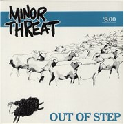 Click here for more info about 'Minor Threat - Out Of Step - $8 + Insert'
