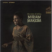 Miriam Makeba The Voice Of Africa USA vinyl LP