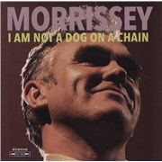 Morrissey I Am Not A Dog On A Chain - Clear Vinyl - Shrink UK vinyl LP