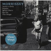 Click here for more info about 'Jacky's Only Happy When She's Up On The Stage - Clear Vinyl'
