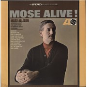 Mose Allison Mose Alive! USA vinyl LP
