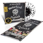 Click here for more info about 'No Sleep At All - Clear & White/Black Splatter Vinyl + Poster - Sealed'