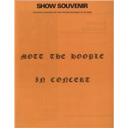 Mott The Hoople In Concert UK tour programme