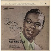 Click here for more info about 'Nat King Cole - Love Is The Thing EP - Picture Sleeve'