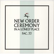 New Order Ceremony [2] - 180 Gram Vinyl UK 12" vinyl