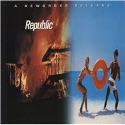 New Order Republic - 1st - VG UK vinyl LP