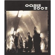 Oasis Heathen Chemistry Tour + Ticketstub UK tour programme