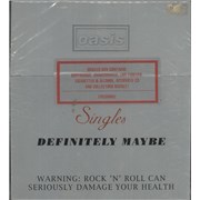 Oasis Singles - Definitely Maybe - 5-CDs + sealed UK cd single boxset