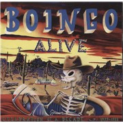 Oingo Boingo Boingo Alive - Blue, Red and Purple USA 3-LP vinyl set