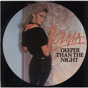 Olivia Newton John Deeper Than The Night UK 12" vinyl