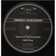 Origin Unknown Truly One / Valley Of The Shadows UK 12" vinyl