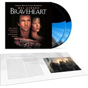 Original Soundtrack Braveheart - 30th Anniversary Edition - Black with Blue Streak Vinyl - Sealed UK 2-LP vinyl set