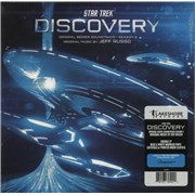 Original Soundtrack Star Trek: Discovery [Original Series Soundtrack • Season 3] - Blue & White Marble Vinyl USA 2-LP vinyl set