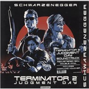 Original Soundtrack Terminator 2: Judgement Day - Grey Vinyl - Shrink UK 2-LP vinyl set