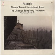 Ottorino Respighi The Fountains Of Rome / The Pines Of Rome USA vinyl LP