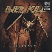 Click here for more info about 'ReliXIV - Yellow w/ Orange & Black Splatter - Sealed'