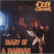 Ozzy Osbourne Diary Of A Madman - Red & Black Swirl Vinyl UK vinyl LP