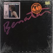 Click here for more info about 'Pat Benatar - Live From Earth - Sticker - Shrink'