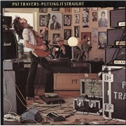 Pat Travers Putting It Straight USA vinyl LP