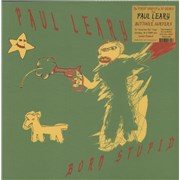 Paul Leary Born Stupid - Red Vinyl UK vinyl LP