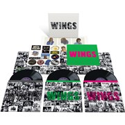 Click here for more info about 'Paul McCartney and Wings - Wings - 3LP Limited Edition Collection 180 Gram Black Vinyl + Booklet, 2 Posters & Sticker - Sealed'