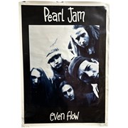 Pearl Jam Even Flow UK poster