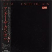 Poco Under The Gun - White label + Obi Japan vinyl LP Promo