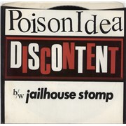 Poison Idea Discontent USA 7" vinyl