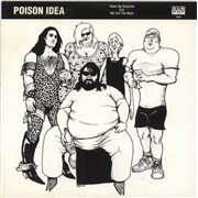 Poison Idea Taken By Surprise - Mint Green Marble Vinyl USA 7" vinyl