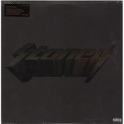 Post Malone Stoney - Orange Swirl Vinyl - Sealed UK 2-LP vinyl set