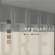 Click here for more info about 'Pswingset - All Our False Starts - Coke Bottle Clear'