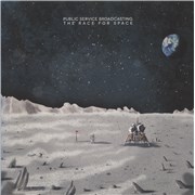 Public Service Broadcasting The Race For Space - Clear Vinyl UK vinyl LP