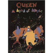 Click here for more info about 'Queen - A Kind Of Magic + Knebworth ticket stub, Harp insert & Postcard'
