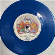 Queen Bohemian Rhapsody - Blue Vinyl - Un-Numbered UK 7" vinyl