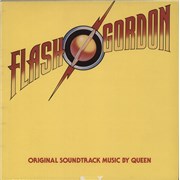 Queen Flash Gordon + Die-Cut Inner - VG sleeve UK vinyl LP
