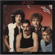 Click here for more info about 'Queen - Radio Ga Ga - Lyric Sleeve - EX'