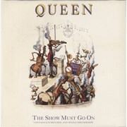 Queen The Show Must Go On - Etched - EX UK 12" vinyl