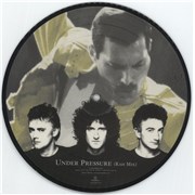 Queen Under Pressure UK 7" picture disc