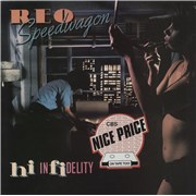Click here for more info about 'R.E.O. Speedwagon - Hi Infidelity - Nice Price Sticker'
