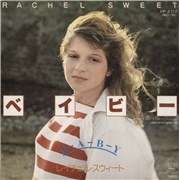 Rachel Sweet B-A-B-Y - Promo Japan 7" vinyl Promo