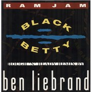 Click here for more info about 'Ram Jam - Black Betty - Promo Sticker'