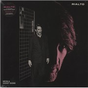 Click here for more info about 'Rialto - Neon & Ghost Signs - Neon Pink Vinyl - Sealed + Autographed Print'