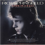 Rick Springfield Hard To Hold - Soundtrack Recording USA vinyl LP Promo