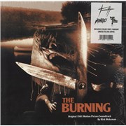 Click here for more info about 'Rick Wakeman - The Burning - Black & Orange Swirl Vinyl'