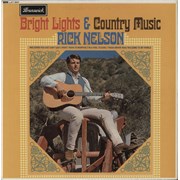 Ricky Nelson Bright Lights & Country Music UK vinyl LP