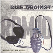 Rise Against RPM10 [Revolutions Per Minute] - White Vinyl USA vinyl LP