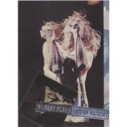 Robert Plant Fate Of Nations + Tickets UK tour programme